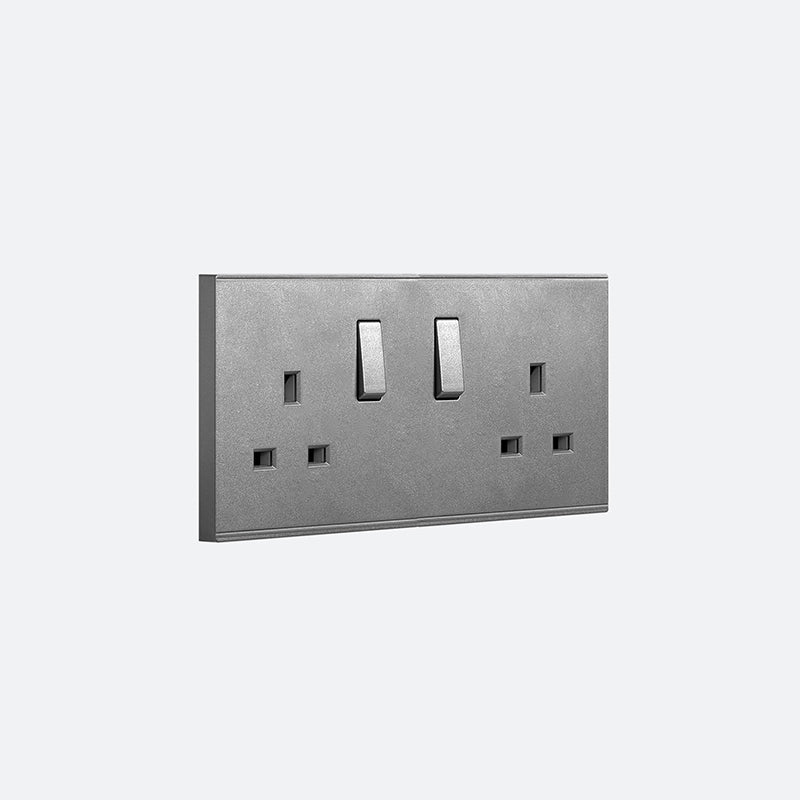E62B Double British Socket