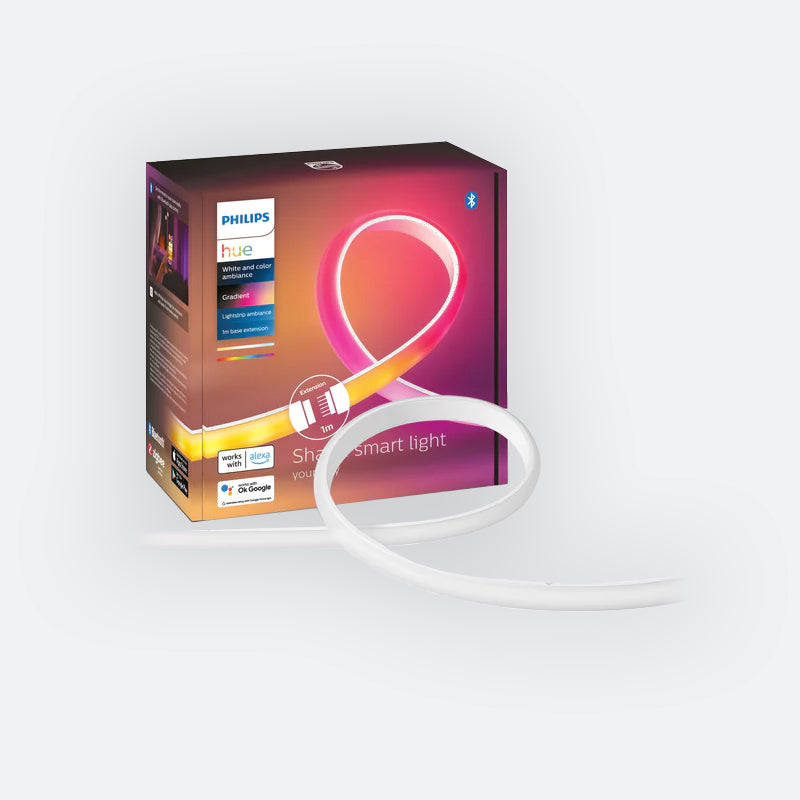 HGRE Hue White and Color Ambiance Gradient Smart Lightstrip Extension 1 Meter