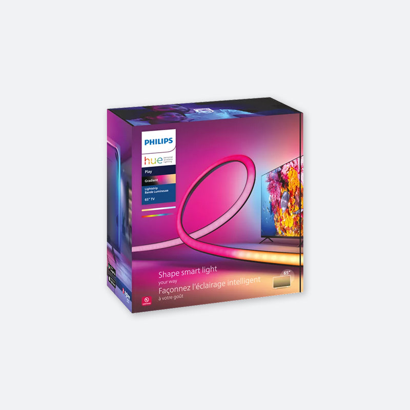 HPGL Hue White and Color Ambiance Play Gradient TV Smart Lightstrip 65"